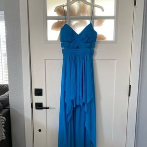 Blue formal dress